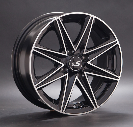 Диски LS wheels LS363 6.5 х 15 4*100 Et: 40 Dia: 73.1 черный полностью полированный