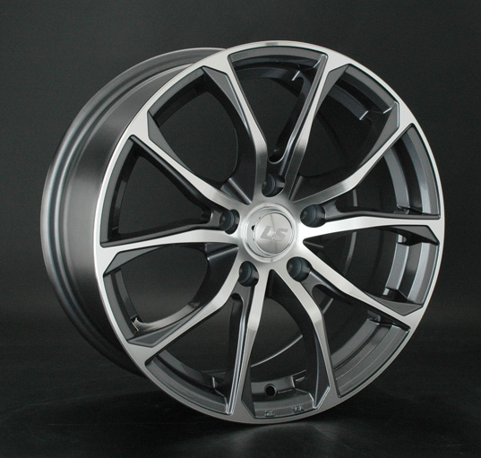 Диски LS wheels LS 764 7.5 х 17 5*114,3 Et: 40 Dia: 73.1 серый с полировкой