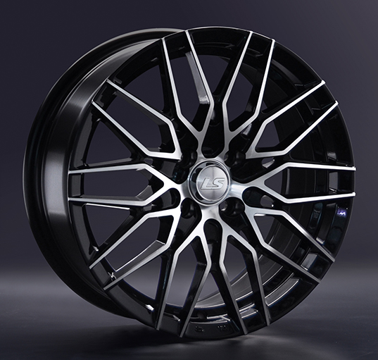 Диски LS wheels LS1263 8 х 18 5*114,3 Et: 35 Dia: 60.1 черный полностью полированный