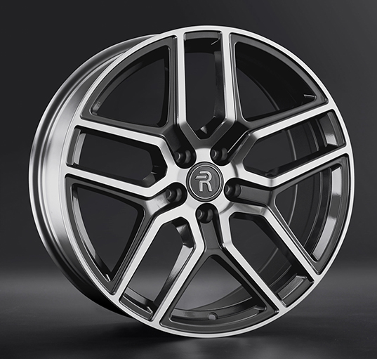 Диски Replay HV65 8 х 18 5*114,3 Et: 37 Dia: 66.6 серый с полировкой