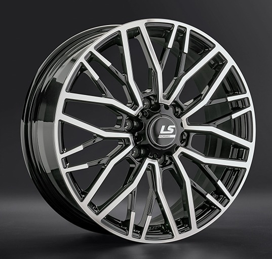 Диски LS Forged FG33 8 х 20 6*114,3 Et: 46 Dia: 67.1 черный полностью полированный