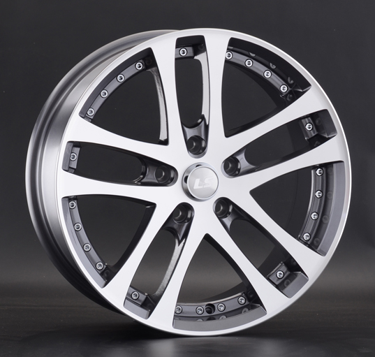 Диски LS wheels LS 919 8 х 18 5*112 Et: 35 Dia: 73.1 серый с полировкой