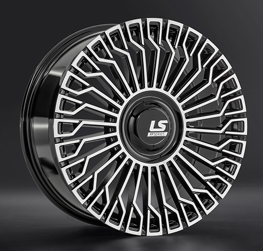 Диски LS wheels FlowForming RC99 8.5 х 20 6*139,7 Et: 25 Dia: 106.1 черный полностью полированный