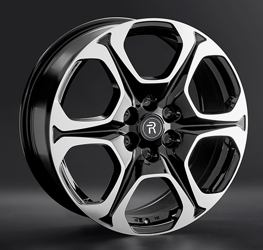 Диски Replay KI389 7.5 х 18 6*114,3 Et: 46 Dia: 67.1 черный полностью полированный