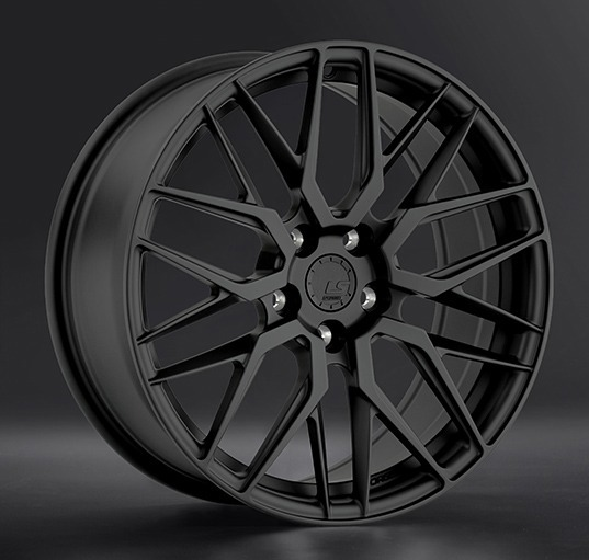 Диски LS Forged FG04Y 8 х 18 5*112 Et: 38 Dia: 66.6 черный матовый