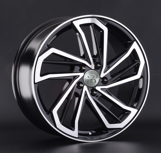 Диски Replay B204 7.5 х 18 5*112 Et: 51 Dia: 66.6 черный полностью полированный