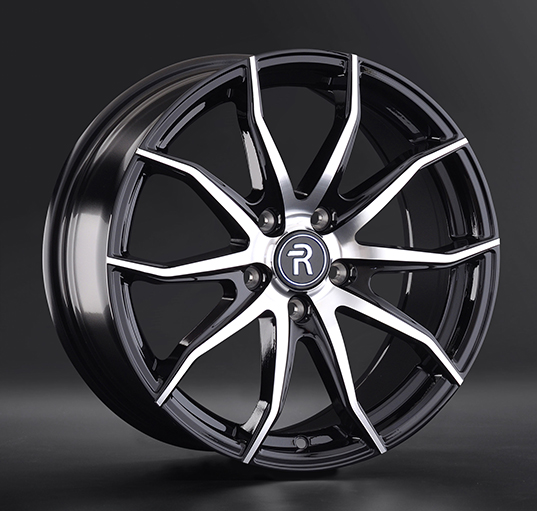 Диски Replay LX184 8 х 18 5*114,3 Et: 30 Dia: 60.1 черный полностью полированный