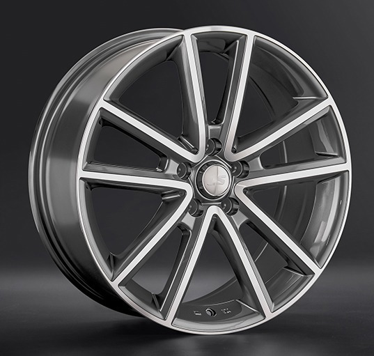 Диски LS wheels LS1368 6.5 х 16 5*114,3 Et: 50 Dia: 67.1 серый с полировкой