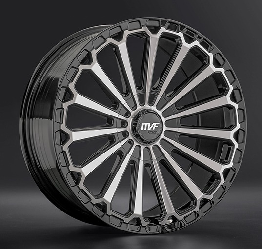 Диски LS wheels FlowForming RC80 9 х 20 6*139,7 Et: 25 Dia: 100.1 черный полностью полированный