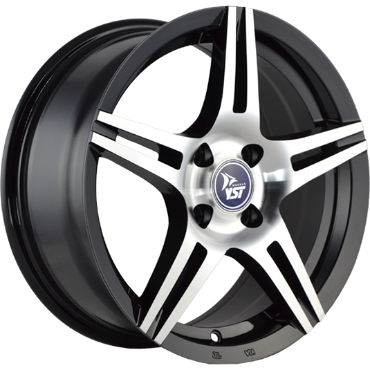 Диски YST X-4 6.5 х 16 5*114,3 Et: 45 Dia: 60.1 черный полностью полированный