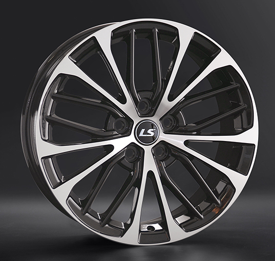 Диски LS wheels LS 1306 8 х 18 5*114,3 Et: 50 Dia: 60.1 черный полностью полированный