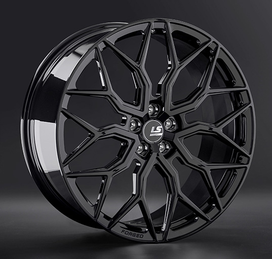 Диски LS Forged FG13 9.5 х 22 5*112 Et: 45 Dia: 66.6 черный матовый