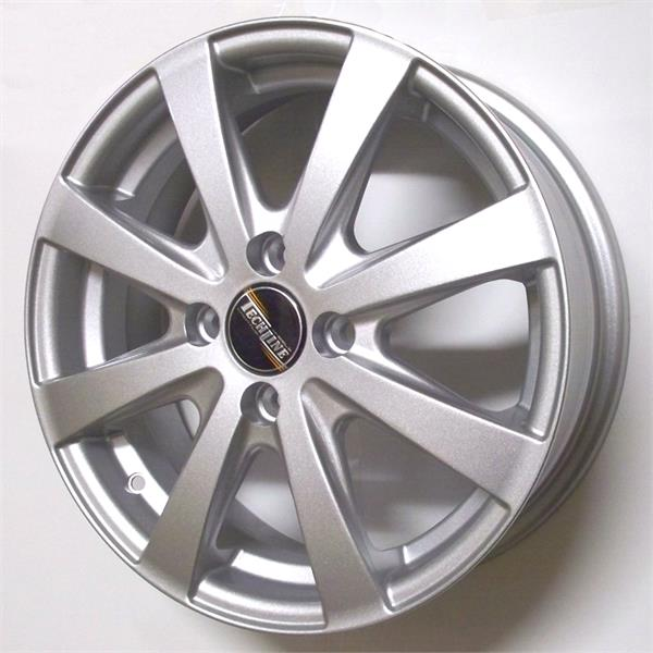 Диски Tech Line 534 5.5 х 15 4*100 Et: 45 Dia: 54.1 классический серебристый цвет