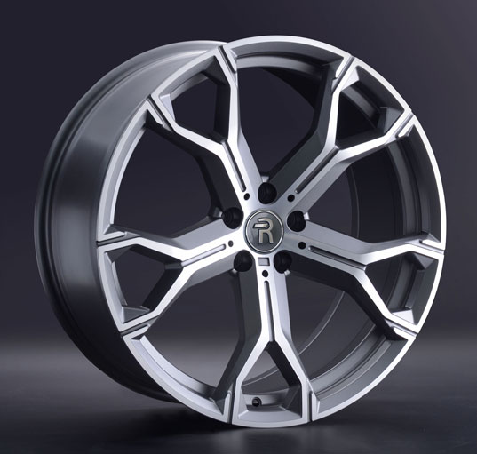 Диски Replay MR163 9.5 х 22 5*112 Et: 45 Dia: 66.6 серый с полировкой