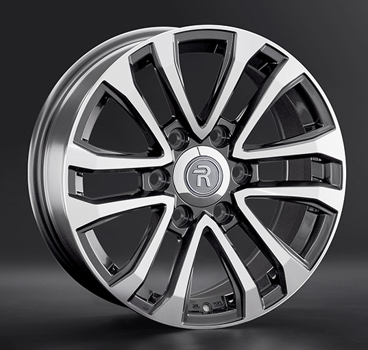 Диски Replay HV48 7.5 х 18 6*139,7 Et: 42 Dia: 100.1 черный полностью полированный