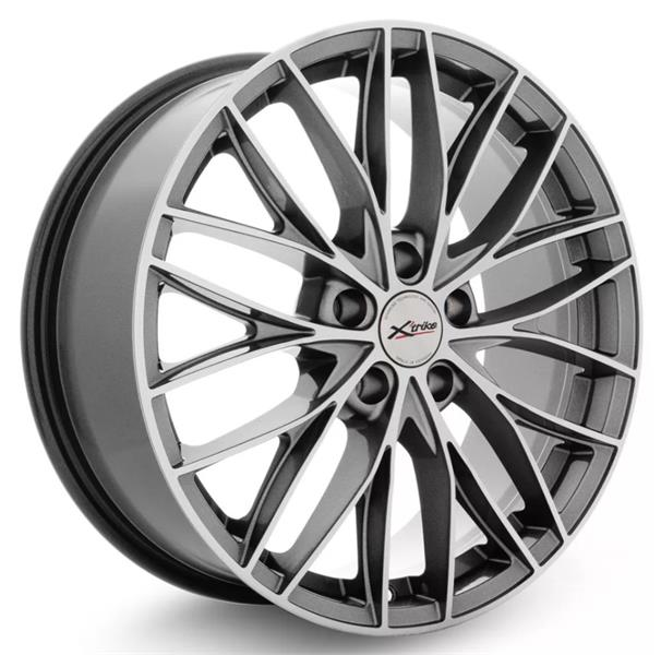 Диски X'trike X-130 7.5 х 18 5*108 Et: 33 Dia: 60.1 серый с полировкой