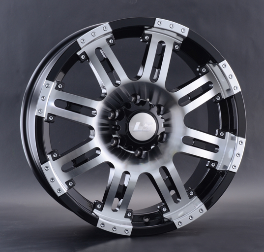 Диски LS wheels LS 954 9 х 18 6*139,7 Et: 25 Dia: 106.1 черный полностью полированный