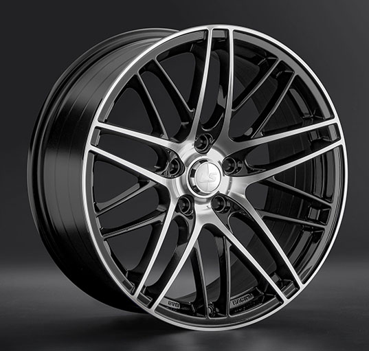 Диски LS wheels LS1338 8.5 х 18 5*114,3 Et: 35 Dia: 67.1 черный полностью полированный