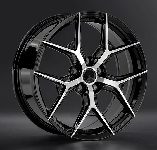 Диски LS Forged FG14Y 8 х 18 5*114,3 Et: 45 Dia: 67.1 черный полностью полированный