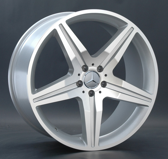 Диски Replay MR86 10 х 21 5*112 Et: 46 Dia: 66.6 серебристый с проточкой