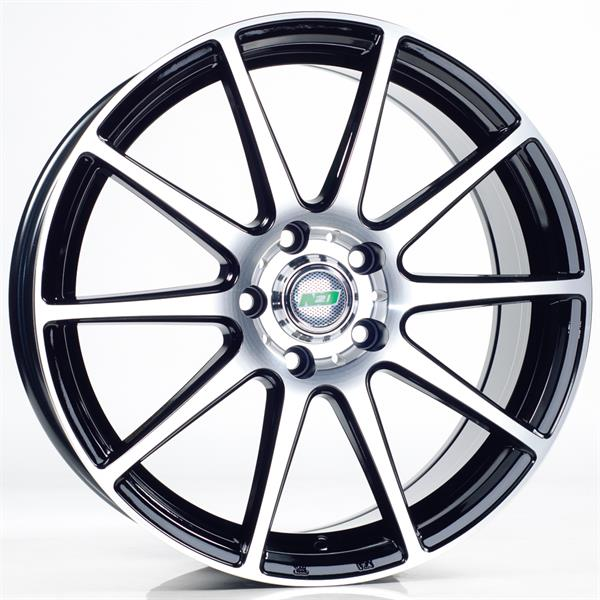 Диски N2O Y4406 6.5 х 16 5*112 Et: 46 Dia: 57.1 черный с проточкой глянцевый