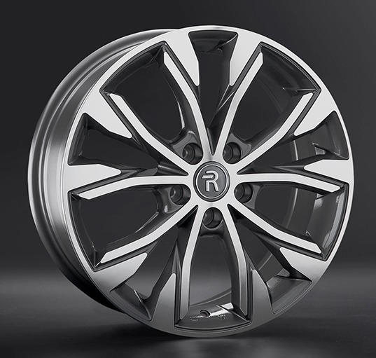 Диски Replay GL74 7 х 18 5*114,3 Et: 53 Dia: 54.1 серый с полировкой