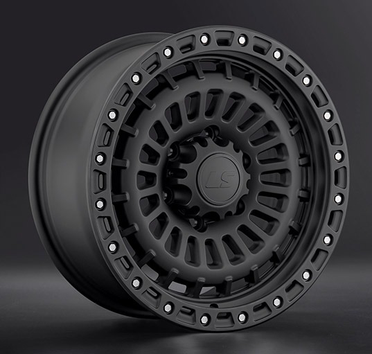 Диски LS wheels LS1348 9 х 18 6*139,7 Et: 30 Dia: 100.1 черный матовый