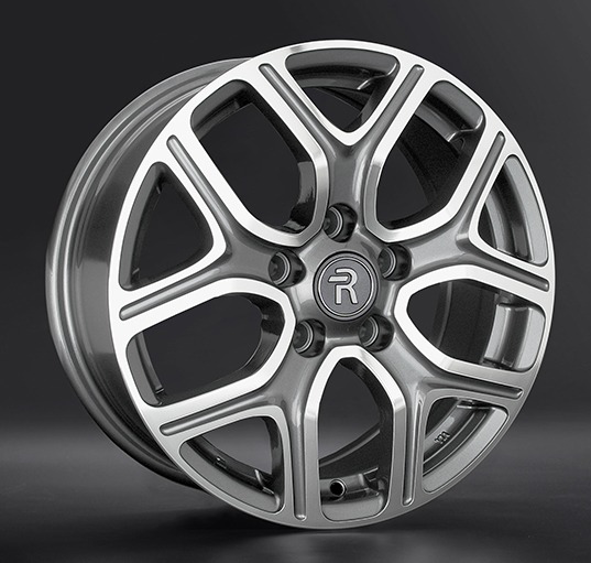 Диски Replay NS288 7 х 18 5*114,3 Et: 40 Dia: 66.1 серый с полировкой