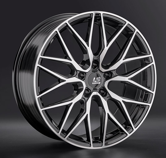 Диски LS wheels FlowForming RC70 8.5 х 19 5*114,3 Et: 30 Dia: 67.1 черный полностью полированный