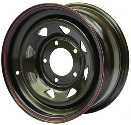 Диски Off-Road-Wheels Black mat 8 х 16 5*139,7 Et: -3 Dia: 110.1 черный матовый