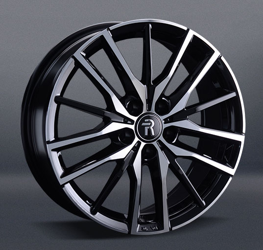 Диски Replay B253 7 х 18 5*112 Et: 22 Dia: 66.6 черный полностью полированный