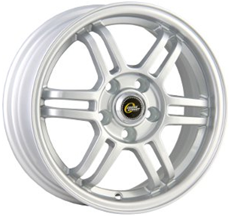 Диски CROSS STREET CR-10 6 х 15 4*100 Et: 36 Dia: 60.1 классический серебристый цвет