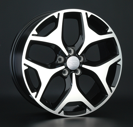 Диски Replay SB22 7 х 17 5*100 Et: 48 Dia: 56.1 черный полностью полированный