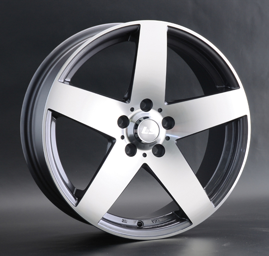 Диски LS wheels 806 7 х 17 5*108 Et: 40 Dia: 73.1 серый с полировкой