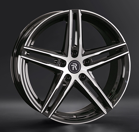 Диски Replay LX189 8 х 18 5*114,3 Et: 30 Dia: 60.1 черный полностью полированный