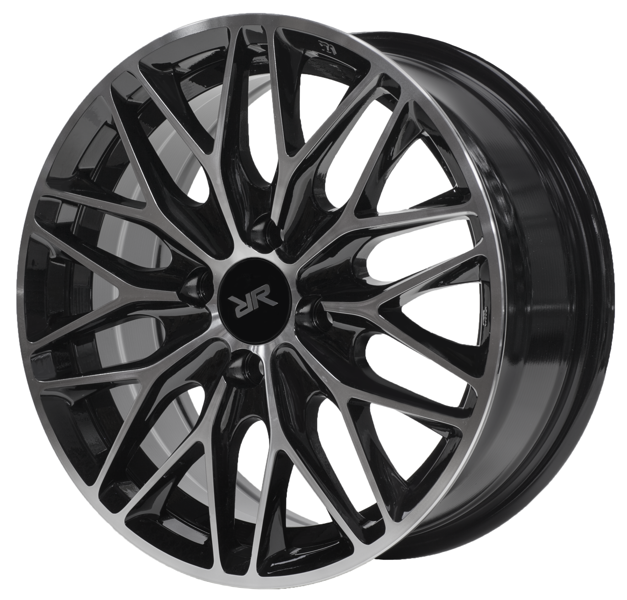 Диски RR CSS3312 6.5 х 15 4*100 Et: 40 Dia: 60.1 черный с проточкой глянцевый