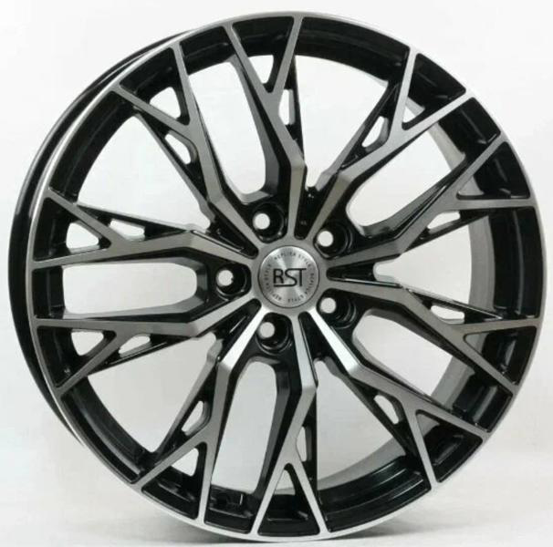 Диски RST R119 7 х 19 5*108 Et: 36 Dia: 65.1 черный с проточкой глянцевый