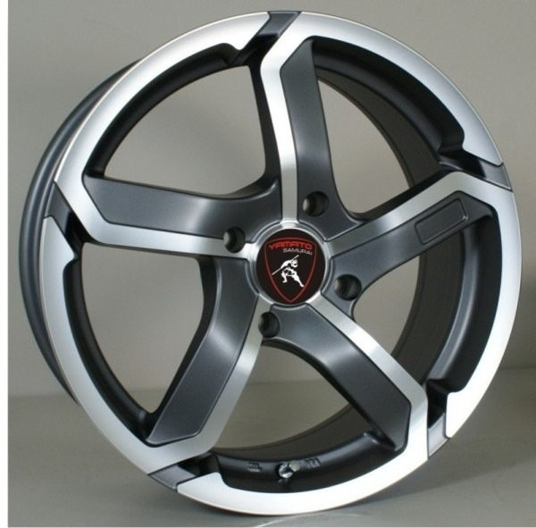 Диски Yamato Saito-no Mokinato 6.5 х 16 5*105 Et: 39 Dia: 56.6 серый матовый с полировкой