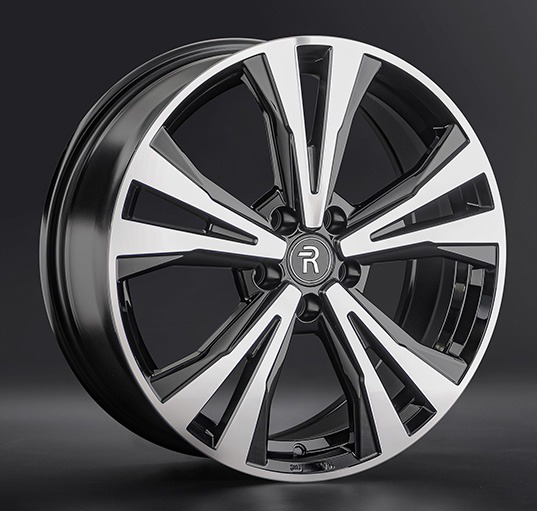 Диски Replay GA18 7 х 18 5*108 Et: 41 Dia: 59.6 черный полностью полированный