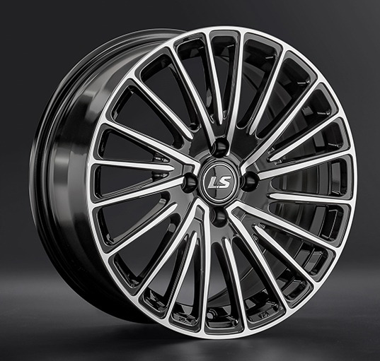 Диски LS wheels LS1356 6.5 х 15 4*100 Et: 45 Dia: 60.1 черный полностью полированный