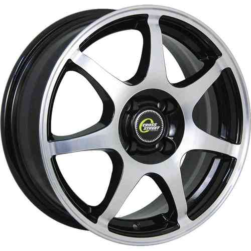 Диски CROSS STREET СR-15 6 х 15 4*100 Et: 40 Dia: 67.1 черный полностью полированный
