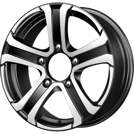 Диски iFree Хафпайп 6 х 16 5*139,7 Et: 40 Dia: 98 черный с проточкой глянцевый