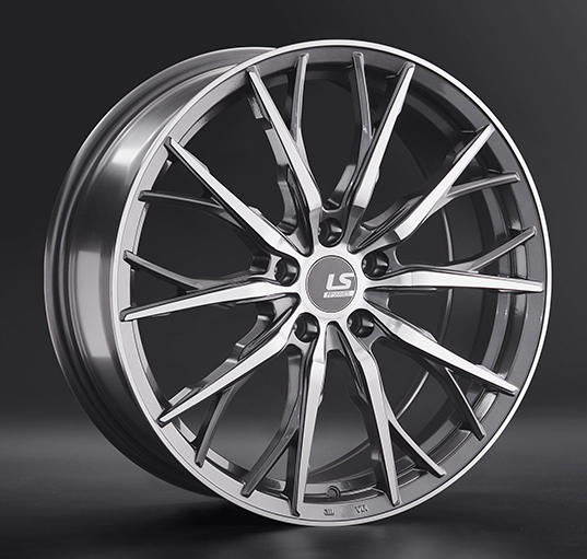 Диски LS wheels FlowForming RC11 8.5 х 20 5*112 Et: 30 Dia: 66.6 серый с полировкой