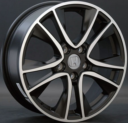 Диски Replica LA H36 7 х 18 5*114,3 Et: 50 Dia: 64.1 черный полностью полированный