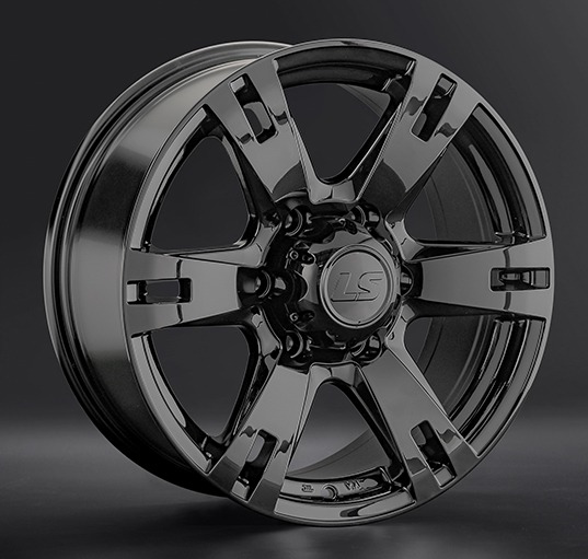 Диски LS wheels LS182 8 х 17 6*139,7 Et: 38 Dia: 100.1 черный матовый