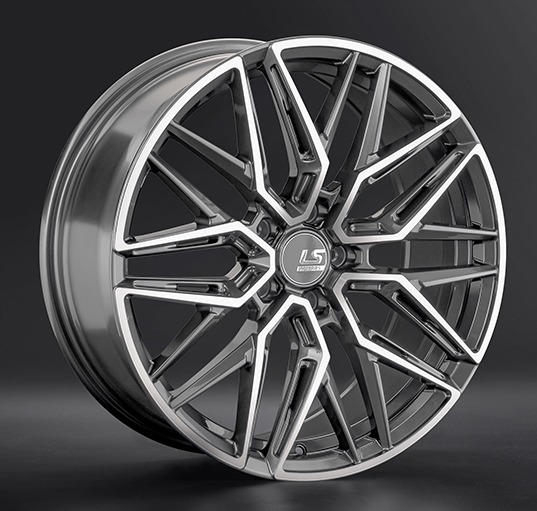 Диски LS wheels FlowForming RC59 8.5 х 19 5*114,3 Et: 40 Dia: 67.1 серый с полировкой