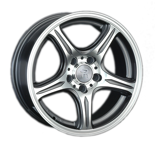 Диски LS wheels LS319 6.5 х 15 4*114,3 Et: 40 Dia: 73.1 серый с полировкой