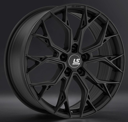 Диски LS wheels FlowForming RC108 8 х 19 5*112 Et: 27 Dia: 66.6 черный матовый