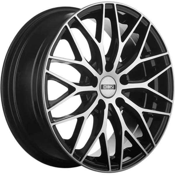Диски NEO 740 7 х 17 5*114,3 Et: 40 Dia: 64.1 черный с проточкой матовый