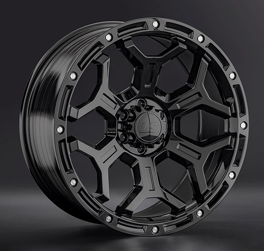 Диски LS wheels FlowForming RC68 9 х 20 6*114,3 Et: 25 Dia: 67.1 черный матовый